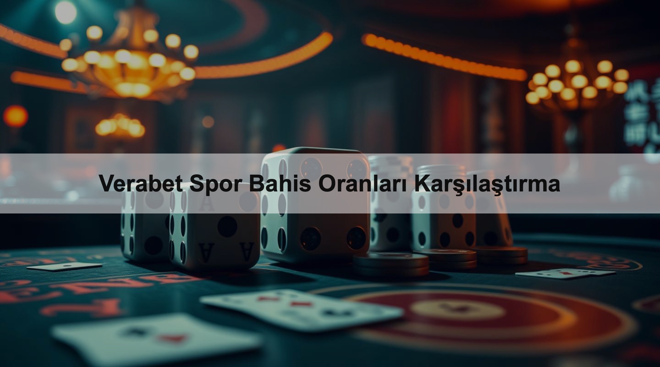Verabet Spor Bahis Oranları Karşılaştırma 1 Verabet Spor Bahis Oranları Karşılaştırma